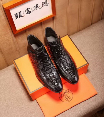 Hermes Business Men Shoes--040